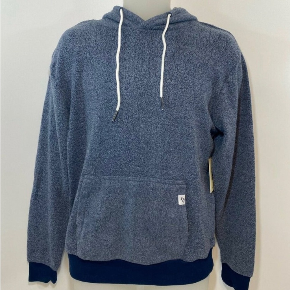 FEAT Socks Blanket Blend Hoodie Jacket Sapphire Blue Size S M XL 2XL NWT OS